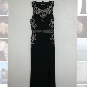 A black with silver rhinestones!